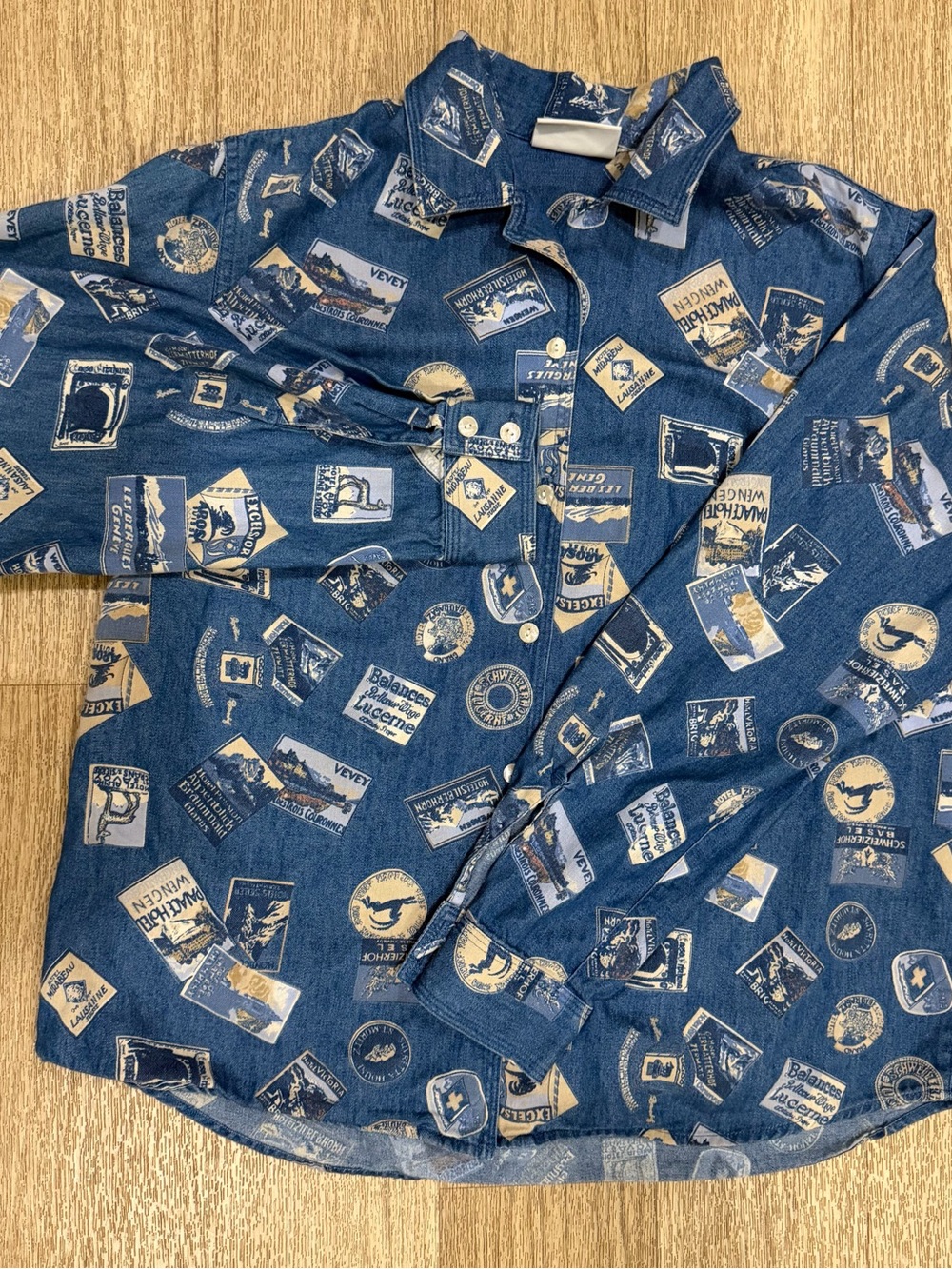 Liz Claiborne stamp print